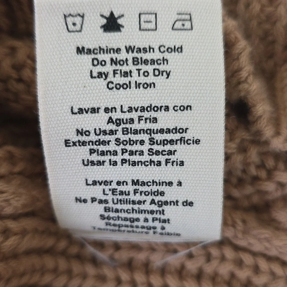 UGG Waffle Knit Sweater – Cozy Neutral Essential XL - Picture 12 of 12